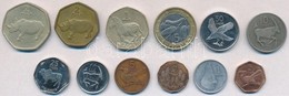 Botswana 1976-2009. 1th-5P (12xklf) T:2,2-
Botswana 1976-2009. 1 Thebe - 5 Pula (12xdiff) C:XF,VF - Unclassified