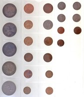 Dél-Afrika 1932-2010. 45db Különféle érme Két Berakólapon T:1-,2,2-
South Africa 1932-2010. 45pcs Of Diferent Coins In T - Unclassified