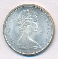 Kanada 1966. 50c Ag 'II. Erzsébet' T:1- Kis ü.
Canada 1966. 50 Cents Ag 'Elizabeth II' C:AU Small Ding - Unclassified