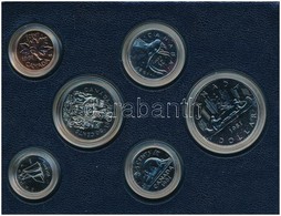 Kanada 1981. 1c-1$ (6xklf) Forgalmi Sor Eredeti Tokban T:1
Canada 1981. 1 Cent - 1 Dollar (6xdiff) Coin Set In Original  - Non Classificati