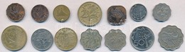 Lesotho / Namíbia / Szváziföld 14db Klf érme T:2,2-
Lesotho / Namibia / Svaziland 14pcs Of Diff Coins C:XF,VF - Unclassified