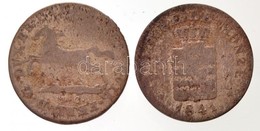 Német Államok / Brunswick-Wolfenbuttel 1806MC 1/12 Tallér Billon + Szászország-Albertine 1841G 2gr (20pf) Ag 'II. Frigye - Unclassified