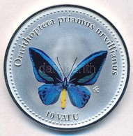 Vanuatu 2006. 10V Ezüstözött Cu-Ni 'Ornithoptera Priamus Urvillianus' T:PP
Vanuatu 2006. 10 Vatu Silver Plated Cu-Ni 'Or - Non Classificati