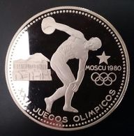 Equatorial Guinea 2000 EKUELE ND 1979 SILVER PROOF "XXII Olympics 1980" Free Shipping Via Registered Air Mail - Aequatorial-Guinea