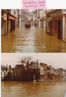 2 Véritables Photographie - Loiret - Montargis- Inondations Janvier 1982 - Montargis