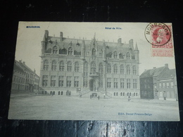 MOUSCRON - HOTEL DE VILLE + BRUGES, LA GRANDE PLACE - BELGIQUE (Z) - Mouscron - Moeskroen