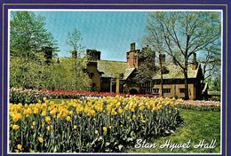 STAN HYWET HALL AND TULIPS - Akron