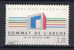 TIMBRE N°2600 " SOMMET DE L'ARCHE " Avec VARIÉTÉ : COULEUR VERTE & JAUNE DÉCALÉES / TIMBRE NEUF ** - Unused Stamps