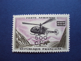 C.F.A. Réunion -PA. N° 57  -   Neuf   Tb   - Côte   31    Net    10 - Posta Aerea