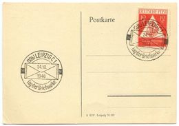 Germany, Russian Zone 1948 Scott 10NB3 FDC Tag Der Briefmarke / Stamp Day - Briefe U. Dokumente