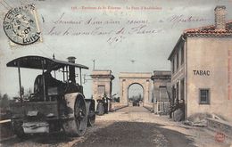 Métier Cantonnier : Andrézieux-Bouthéon   42   Le Pont.  Rouleau Compresseur      (voir Scan) - Altri & Non Classificati