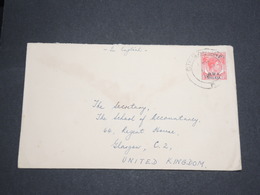 SINGAPOUR - Enveloppe De Singapour Pour La Grande Bretagne -  L 13632 - Singapore (...-1959)