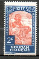 SOUDAN  Laitiére Peulh 1931-38 N°61 - Unused Stamps