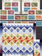 EUROPA Serbia 3257/4,VB,Block 59+60B,Ukraine 766/7+KB ** 109€ Stamp On Stamps Ss Se-tenant Sheetlet Bf 50 Year CEPT - Collections, Lots & Séries