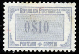 !										■■■■■ds■■ Portugal Postage Due 1932 AF#46* Label $10 (x2532) - Neufs