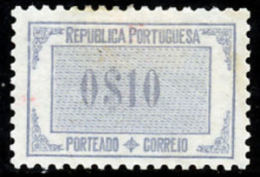 !										■■■■■ds■■ Portugal Postage Due 1932 AF#46* Label $10 (x2532) - Unused Stamps