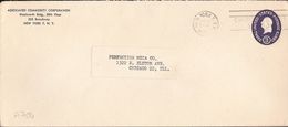 A704 - Entier / Stationery / PSE - Enveloppe PAP USA - 3c Le 12/11/1957 à New York - 1941-60