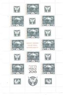 Year 2018 - First Czechoslowak Stamps Hradcany, Retro,MS With Cupons , MNH - Blocks & Sheetlets