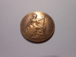 Grossbritannien  Half Penny  1917  King Georg V - LV Ss - C. 1/2 Penny