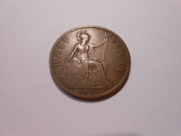 Grossbritannien  Half Penny  1931  King Georg V - LV Ss - C. 1/2 Penny