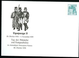 Bund PU110 D2/018 Privat-Umschlag POSTILLIONE LYMPURGA LIMBURG 1978 - Private Covers - Mint