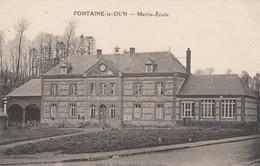 76 - FONTAINE LE DUN  - Mairie - Ecole - Fontaine Le Dun