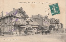 76 - GODERVILLE - La Route De Fécamp Et Les Villas - Goderville