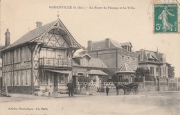 76 - GODERVILLE - La Route De Fécamp Et Les Villas - Goderville