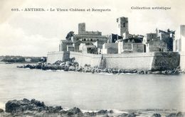 06 - Antibes - Le Vieux Chateau Et Remparts - Collection Artistique - Antibes - Les Remparts