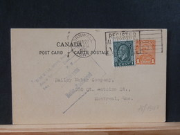 75/134   CP   CANADA  1935  PIQUAGE PRIVE - 1903-1954 Reyes