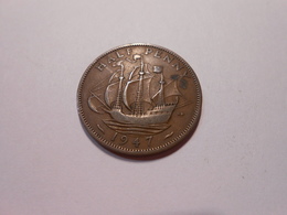 Grossbritannien  Half Penny  1947  King Georg Vl - LV Ss - C. 1/2 Penny
