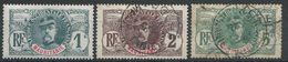 Lot N°40959  N°1 Neuf Avec Trace De Charniéres, N°2 Et 4 Oblit Cachet à Date A Déchiffrer - Gebraucht