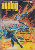 C1  ANALOG 02 1977 SF Pulp HINGE Edward BRYANT Vinicoff BRENNERT Gaughan ING - Ciencia Ficción