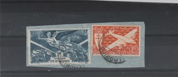 Cote Française Des Somalis - Djibouti - Yvert  PA1 + PA 13 Sur Fragment De Lettre 3/9/1947 - Covers & Documents