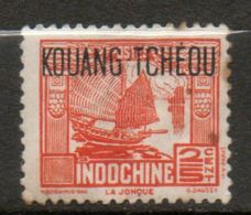 KOUANG- TCHEOU 2/5c Rouge 1937 N° 99 - Nuevos