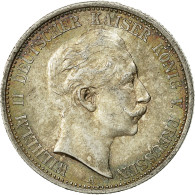 Monnaie, Etats Allemands, PRUSSIA, Wilhelm II, 2 Mark, 1905, Berlin, TTB+ - Autres & Non Classés