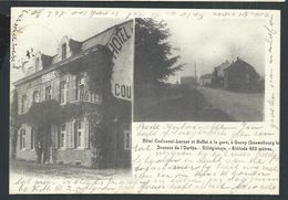 +++ CPA - GOUVY - Hôtel Coulouval - Larose Et Buffet à La Gare     // - Gouvy