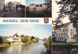 95  MERIEL SUR OISE / MULTIVUES AVEC BLASON - Meriel