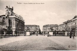 Italie. Torino. Piazza Castello Dal Palazzo Reale - Palazzo Reale