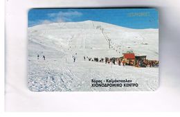 GRECIA (GREECE) -  1999 -  WINTER LANDSCAPE    - USED - RIF.   26 - Stagioni