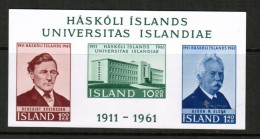 ICELAND  Scott # 344a** VF MINT NH Souvenir Sheet SS-28 - Blocks & Sheetlets