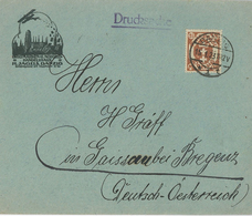 Danzig 15.1.1923 Drucksache Nach Bregenz Deutsch-Österreich - Covers & Documents