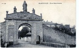 Cpa - Blainville - Porte Saint-Antoine - - Blainville Sur Mer