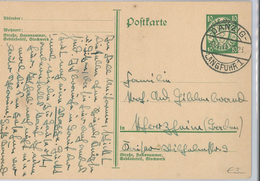 Danzig  Ganzsache Langfuhr - Postal  Stationery