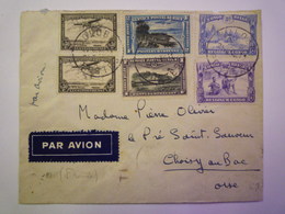 ENVELOPPE  Au Départ Du  CONGO BELGE  à Destination De  PARIS  1935    - Lettres & Documents