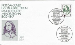 Germany / Berlin - Mi-Nr 849 FDC (O1144)- - 1981-1990