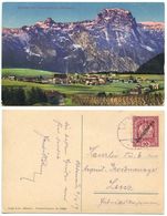 Austria 1919 Postcard Abtenau Mit Tennengebirge, To Linz, Scott 184 - Abtenau