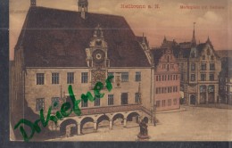 Heilbronn, Marktplatz Mit Rathaus, Col., Um 1910, Stempel Ohne Jahr !: 10.JAN - Heilbronn