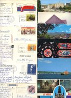 Canada 1980‘s 12 Postcards Mix Of Topics, Stamps & Postmarks - Modern Cards