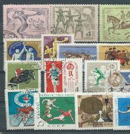 RU006   RUSSIA, SPORT DIVERSI  15  V.  - Usato - Collections